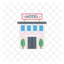 Hotel Building Apartment Icon