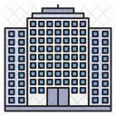 Building Hotel Tourism Icon