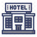 Hotel Motel Building Icon