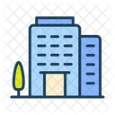 Hotel Building Travel Holiday Icon