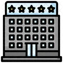Hotel Buildings Holidays Icon