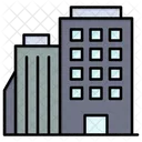 Hotel Builing Home Icon