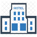 Hotel Travel Vacation Icon