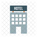 Hotel Building Travel Icône
