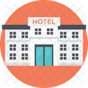 Hotel Building Shopping Icon