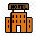 Hotel Building Travel Icon