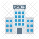Hotel Building Estate Icon