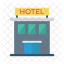 Hotel Building Estate Icon