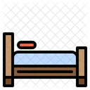 Hotel Rest Bed Icon