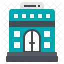 Hotel Building Accommodation Icon