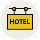 Hotel Hanging Sign Icon