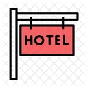Hotel Board Hanging Icon