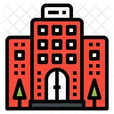 Hotel Travel Building Icon