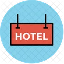 Hotel Signboard Information Icon