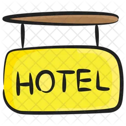 Hotelbanner  Symbol