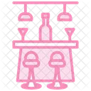 Hotel bar  Symbol