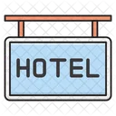 Hotel Board Nameplate Icon