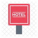 Hotel Board Sign Icon