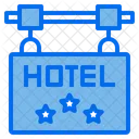 Hotel Sign Board Service Icon