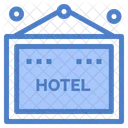 Hotel Sign Travel Icon