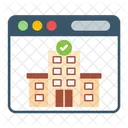 Hotel Booking Online Booking Icon