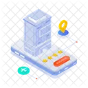 Hotel Booking Lodging Reservation Icon