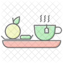 Hotel Breakfast Meal Icon