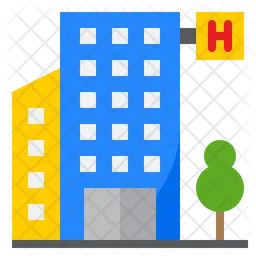 Hotel Building  Icon