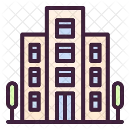 Hotel Building  Icon