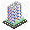 Hotel Building Motel Inn Icon