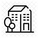 Hotel Building  Symbol