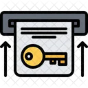 Hotel Card Lock  Symbol