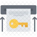 Hotel Card Lock  Symbol