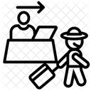 Hotel Check In  Icon
