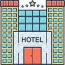 Hotel de cinco estrellas  Icono