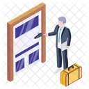 Hotel Door  Icon