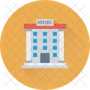 Hotel Edificio Arbol Icono