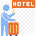 Hotel finden  Symbol