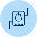 Hotel Heating Heater Icon