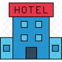 Hotel Accommodation Lodging Icon