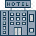 Hotel Hotel Building Architecture Icon