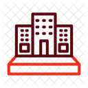 Hotel Building Travel Icon