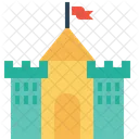 Hotel Castle Luxury Icon