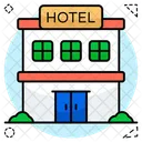 Hotel Building Inn Icon
