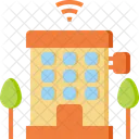 Hotel Wifi Resort Icon