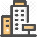 Hotel Trip Resort Icon