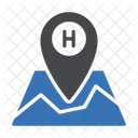 Hotel Location Map Icon
