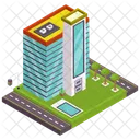 Motel Hotel Accommodation Icon