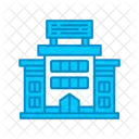 Hotel Building Business Icon