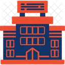 Hotel Building Business Icon